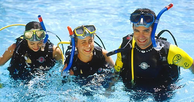 Island diving